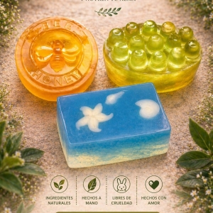 Jabones artesanales Encanto Pack surtido _1